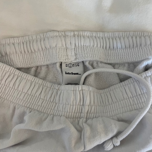 If Mini Cotton Sweat Shorts White Size Small - Picture 3 of 3